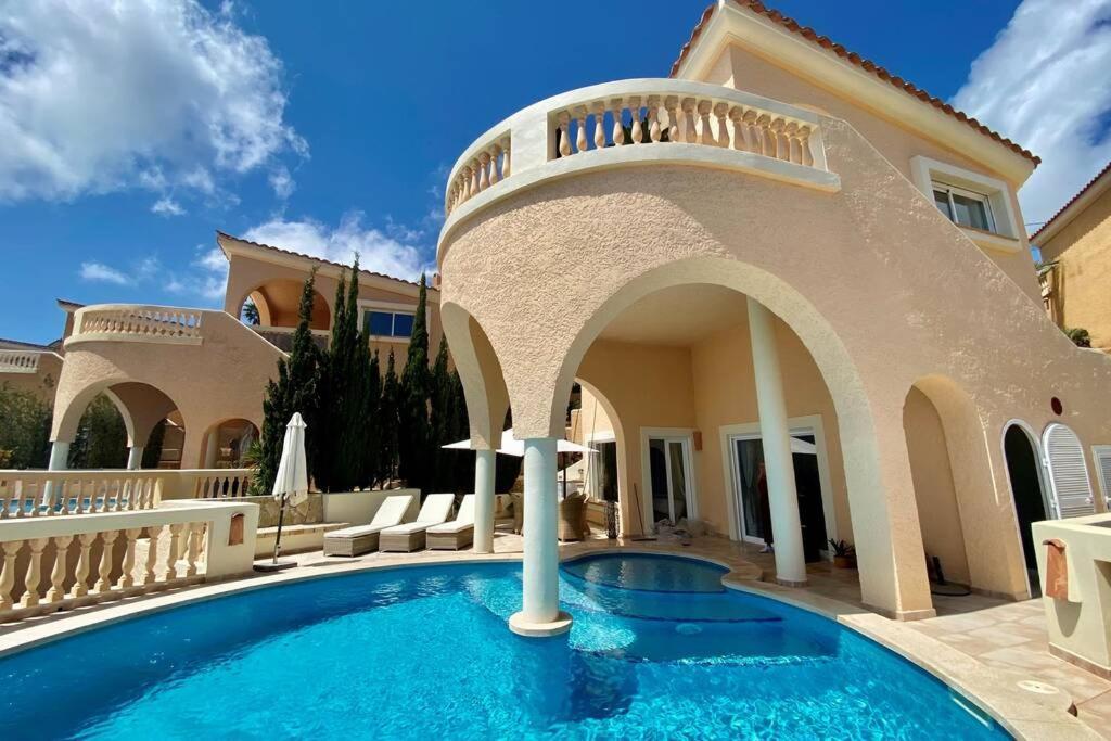 Meerblick Villa "Buena Vista" In Santa Ponsa, Mallorca 외부 사진