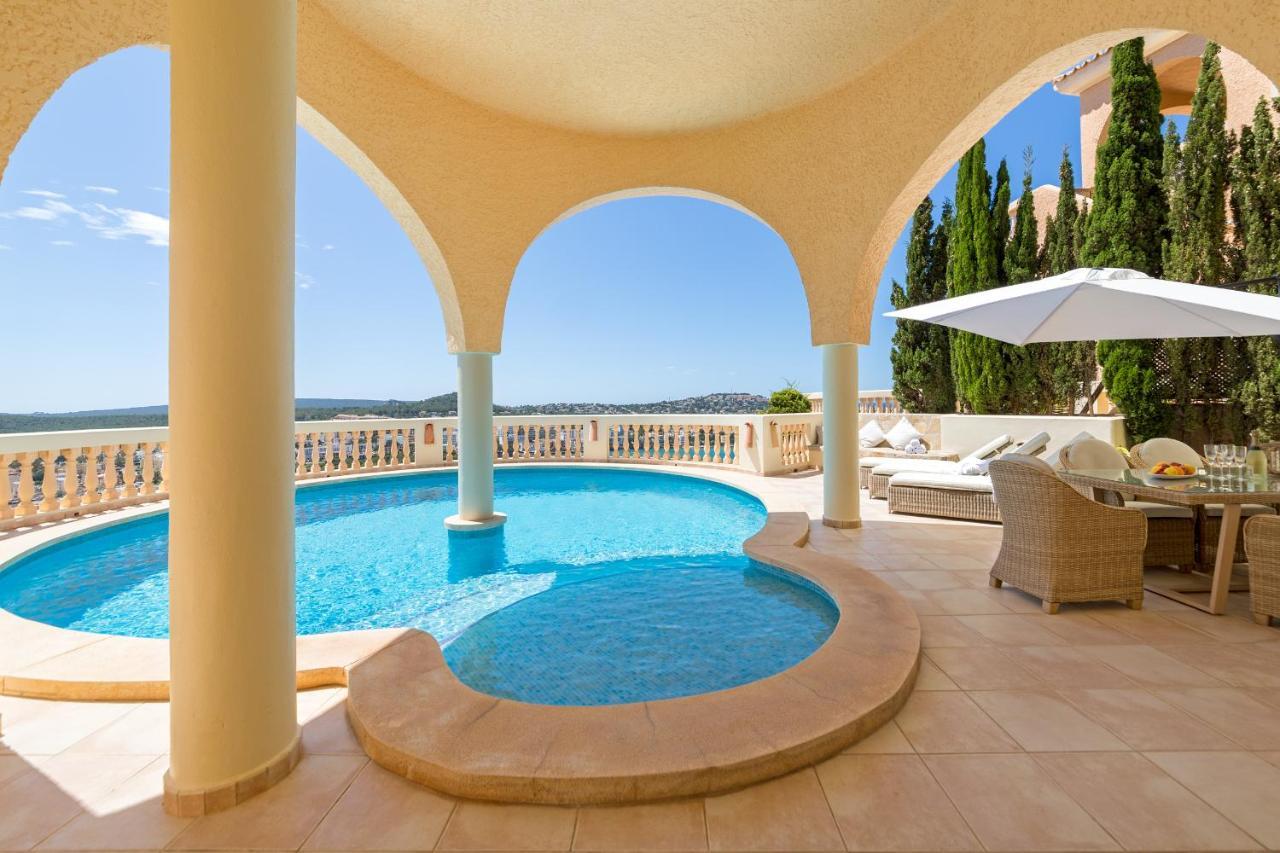 Meerblick Villa "Buena Vista" In Santa Ponsa, Mallorca 외부 사진
