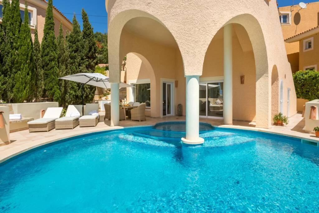 Meerblick Villa "Buena Vista" In Santa Ponsa, Mallorca 외부 사진